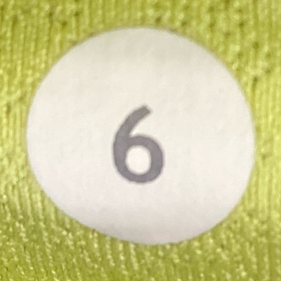 Lululemon Run Inspire Crop II in Limitless Blue/Clarity Yellow Sz 6 - Picture 8 of 14